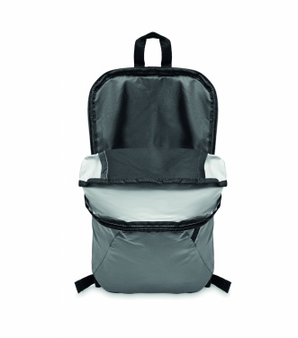 Logo trade promotional giveaways image of: High reflective backpack 600D